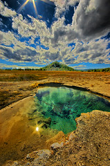 Thermal Pool-Yellowstone National Park