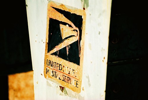 USPS mailbox in XPRO Velvia