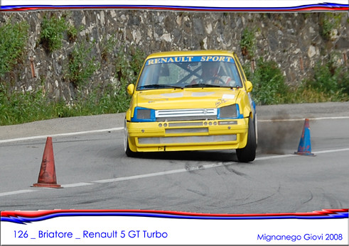 126 Briatore Renault 5 GT Turbo