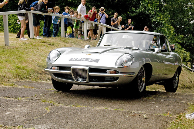 1965 Jaguar EType Series I Frua Prototype on Test Hill