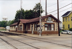 Railroad Station, Chicago, Burlington & Quincy Railroad