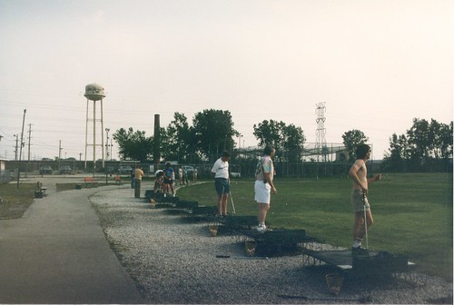 Irv's Golf Range located at approximately West 70th Street and South Cicero Avenue. ( Gone.) Bedford Park Illinois. July 1986. by Eddie from Chicago