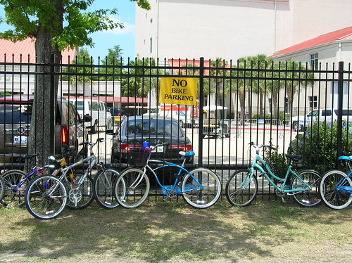 NO Bike parking