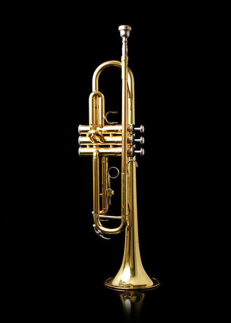 A trumpet is a musical instrument. It is the highest register in the