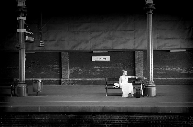 Geelong Train Station Wedding Photo One of my favorite wedding photos that 