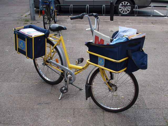 The mailmans bike