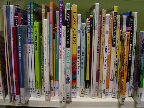 Public library children's cultural books section