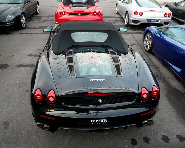 Ferrari F430 spider in black stunning