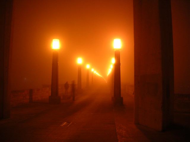 Zaragoza niebla