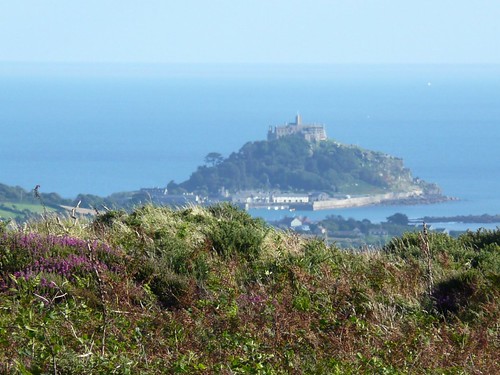 St.Micheal's Mount From Trencrom Hillfort,Cornwall