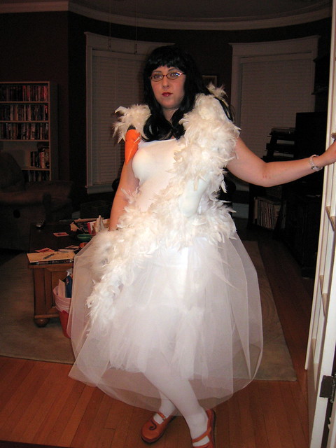 bjork swan dress