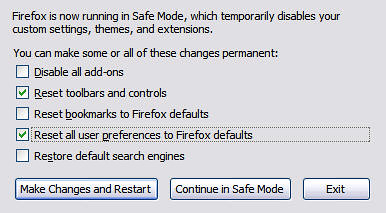 Remove Unwanted Firefox Issues