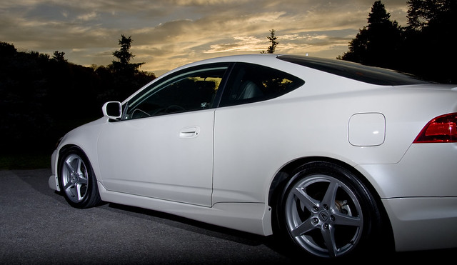 Acura Rsx White Side View