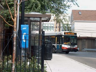 The CTA turn around loop at North Halsted Street and west Belmont Avenue. Chicago Illinois. september 2006. by Eddie from Chicago