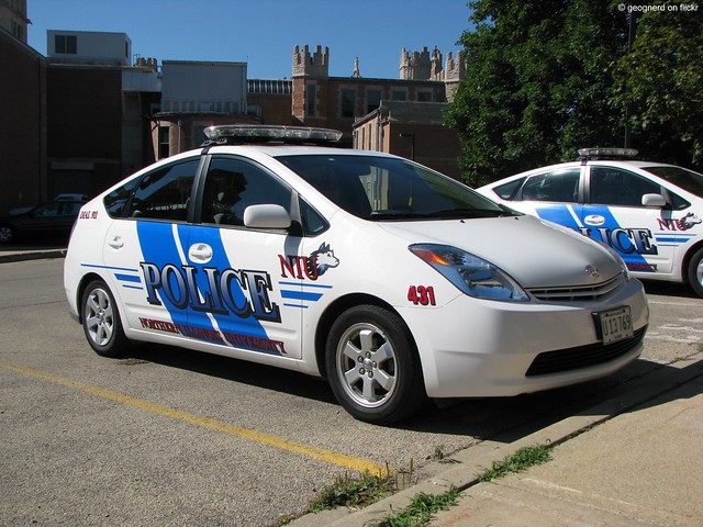 Toyota prius police car