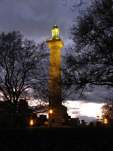 The Prison Ship Martyrs Monument Lighted 11/16