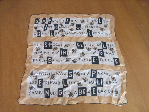 Spelling Bee Vera Handkerchief