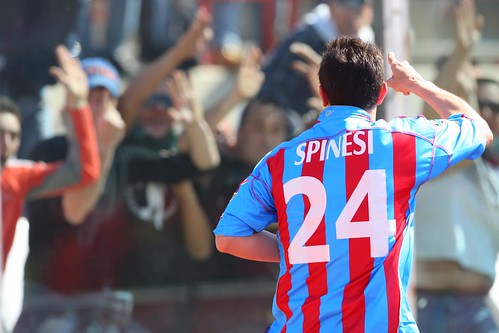 Il 'gabbiano' Gionatha Spinesi, suo l'ultimo gol-vittoria a Pescara...