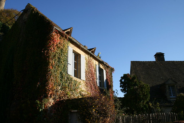 L'automne à Vieux village Beynac