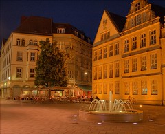 Bielefeld at Night