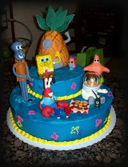 Spongebob Birthday Cakes on Flickr  Happy Birthday Cakes  Photostream