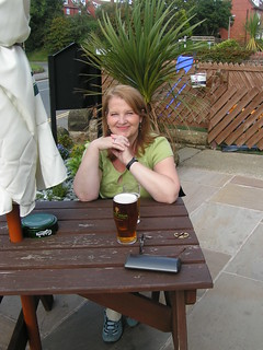 Dot with beer