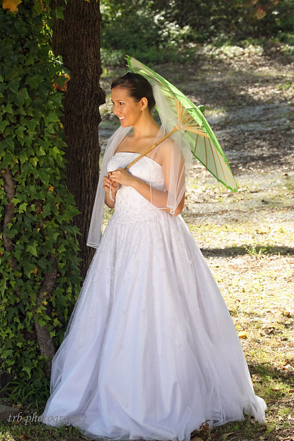z wedding dress with green umbrella edited1