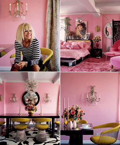 Valentine's day pink Interior-decorating