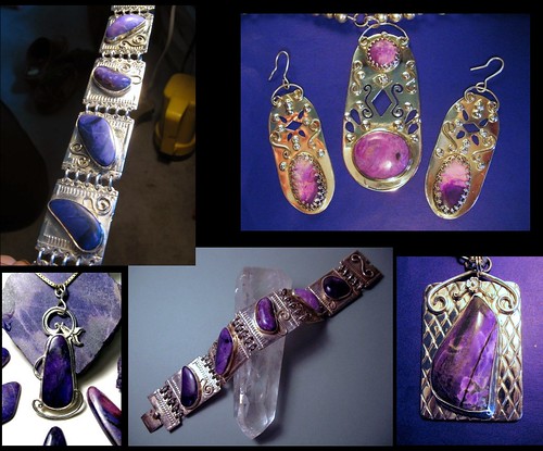Older Work by Jessica~ Sugilite & Sterling Silver