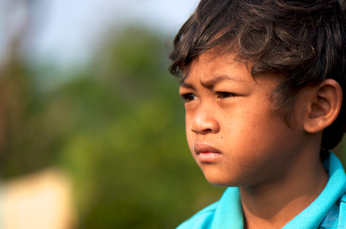 Cambodian Boy - Portrait