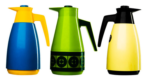 Mullticoloured thermos collection