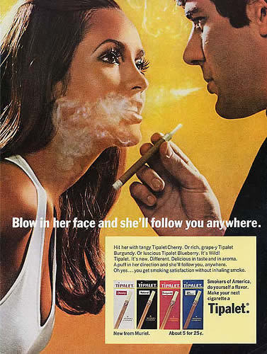 Vintage cigarette ad