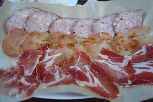 Home Cured Salami Platter: Sopressata Veneta, Salame Dolce & Salame Piccante - Savour 2014