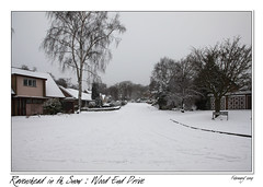 Ravenshead in the Snow : February 2009