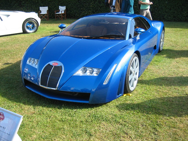 Bugatti Chiron You can see the resemblance to the Veyron