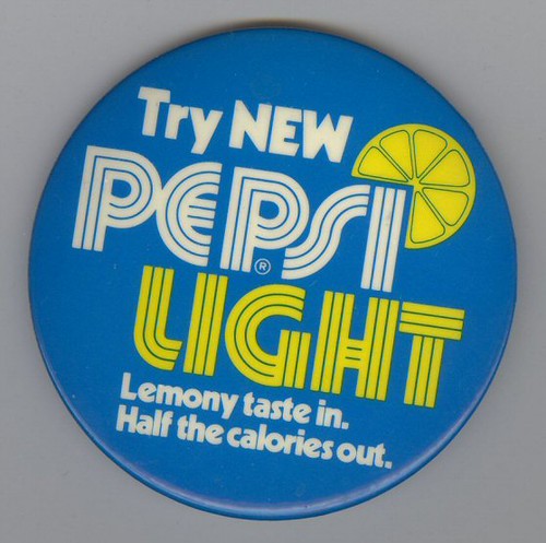 Pepsi Light Button by Waffle Whiffer
