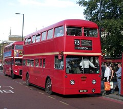 Last Day of Routemasters routes 9 73 390