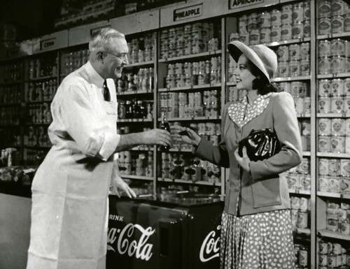 Coke Training Filmstrip Image Circa 1945
