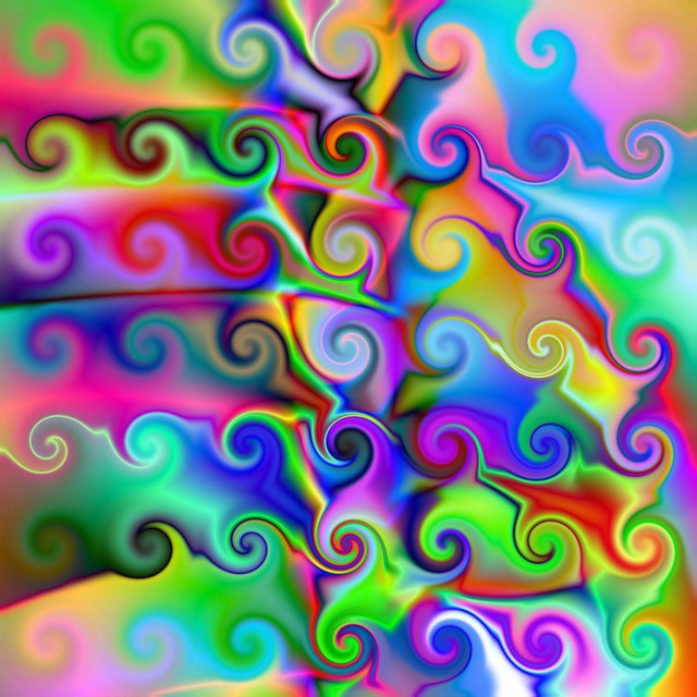 Colour spirals