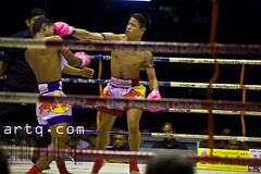 Thai Boxing, Lumpinee Stadium, Bangkok, Thailand