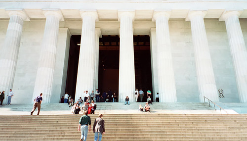 Amy, Lincoln Memorial