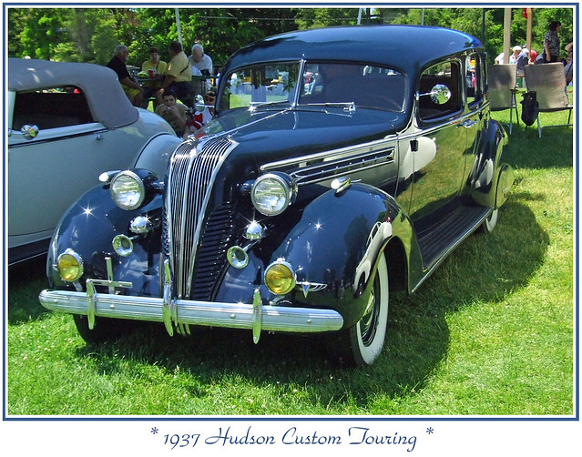 1937 Hudson The 2008 Orphan Car Show at Riverside Park in Ypsilanti 