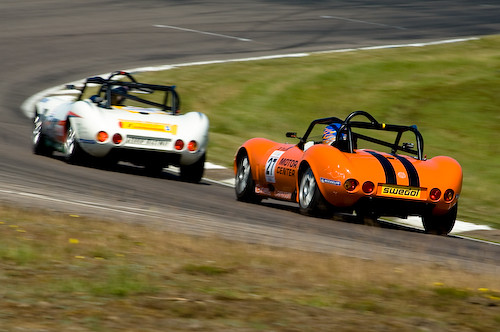 During the weekend modern and vintage racing cars competed at the classic
