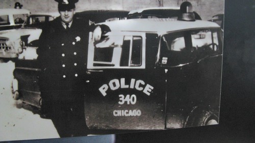 Mid 1950's era Chicago Police car. by Eddie from Chicago