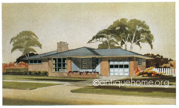 The Monterey  1950s Ranch Style House  Mid Century Modern   Flickr