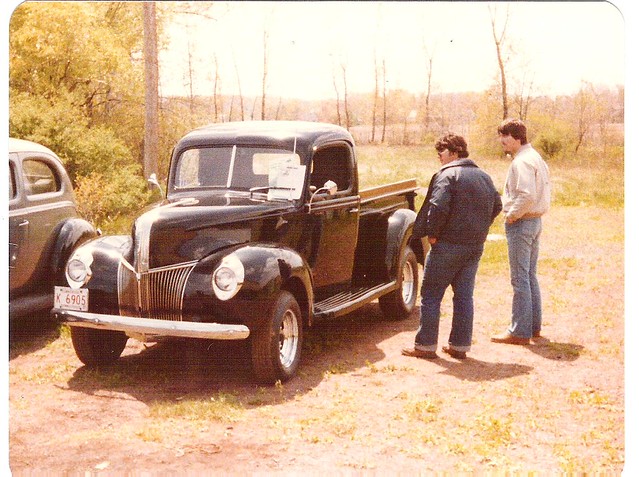 This 1941 Ford pickup was photographed at a Massachusetts car show in May