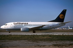 Lufthansa B737-530 D-ABJI BCN 22/01/2000