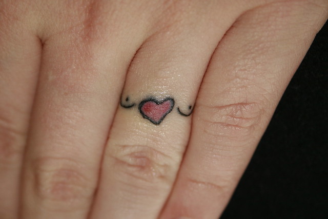 wedding ring tattoo