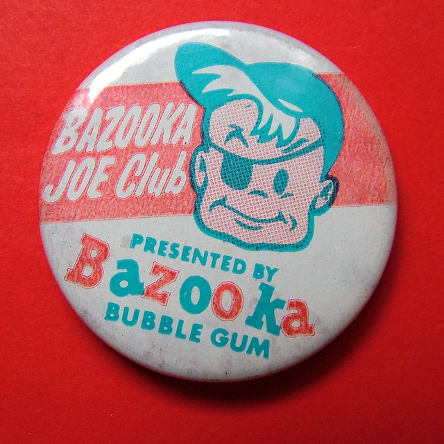 Bazooka Joe Club badge