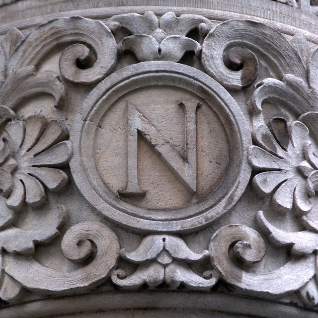University Club Entryway Pilaster Letter N (New York, NY) | Flickr